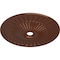 Ekena Millwork Galveston Ceiling Medallion (Canopies up to 4 3/4"), 36 5/8"OD x 3 5/8"ID x 2 3/8"P, Copper Penny CM36GLCPS - alternate 4